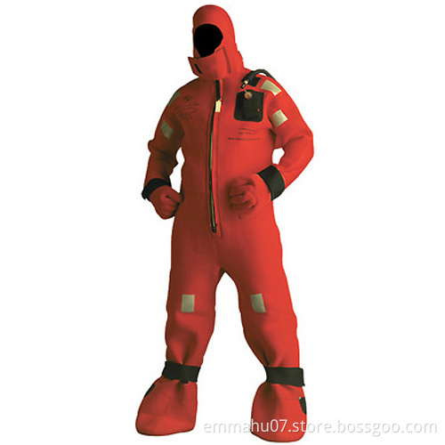Solas approved emergency immersion suit for hot sales